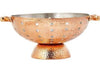 Copper Colander 9.5" with Brass Handles