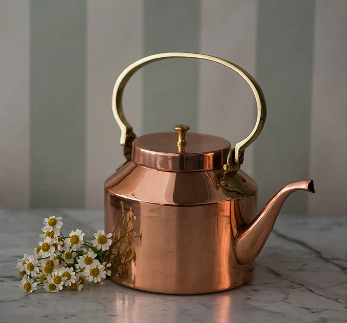 English Copper Tea Kettle