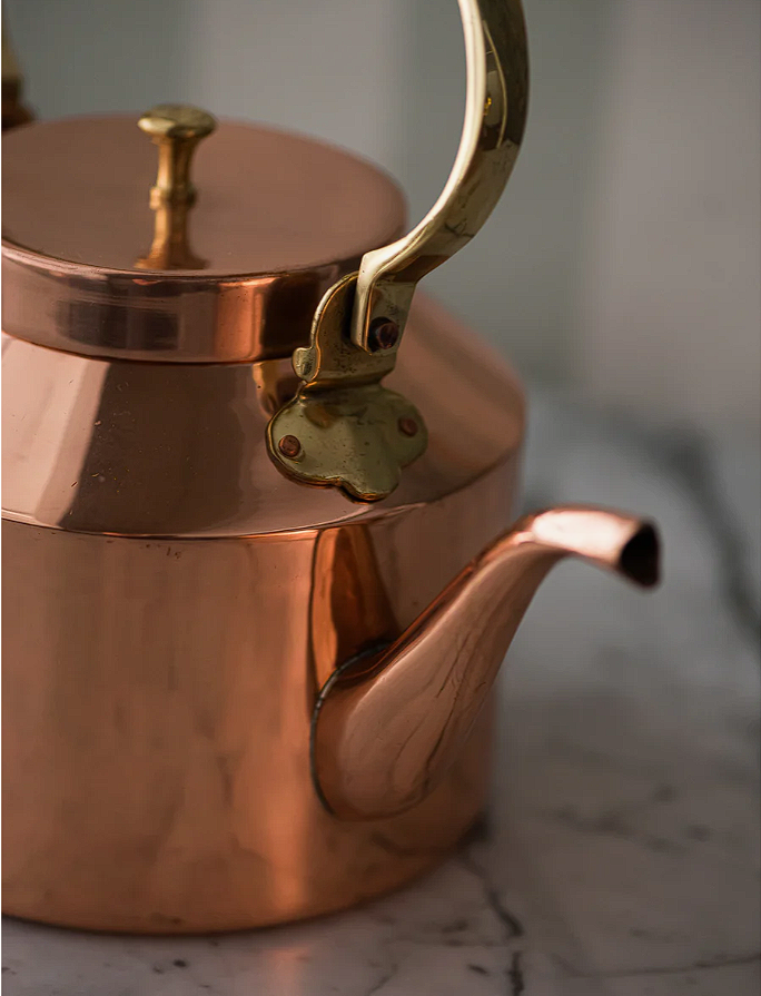 English Copper Tea Kettle