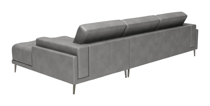 The Bliss RAF Chaise Sectional Gray  Era and Style Inspired Home Decor 1