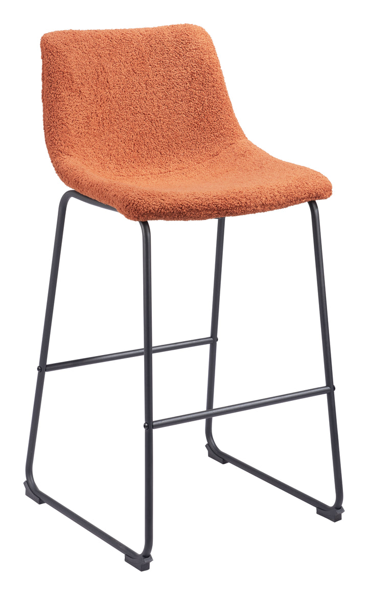 The Smart Barstool (Set of 2) Burnt Orange  Era and Style Inspired Home Decor 1