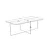 Minimalism Rectangle Coffee Table With Sintered Stone Top