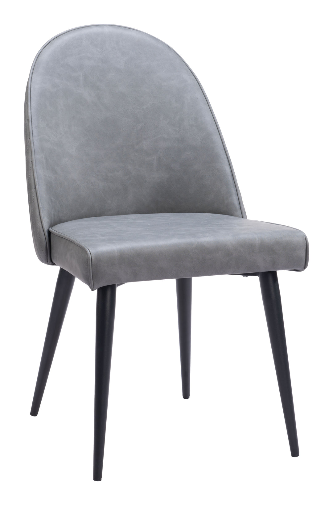 The Silloth Armless Dining Chair (Set of 2) Gray  Era and Style Inspired Home Decor 1