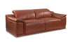 Genuine Italian Leather Power Reclining Sofa