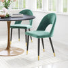 The Menlo Dining Chair (Set of 2) Green  Era and Style Inspired Home Decor 1