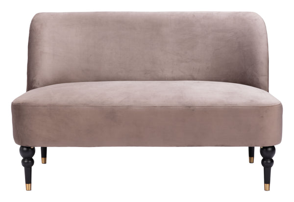 The Bintulu Loveseat Taupe  Era and Style Inspired Home Decor 1