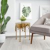 The Drip Side Table Antique Brass  Era and Style Inspired Home Decor 1