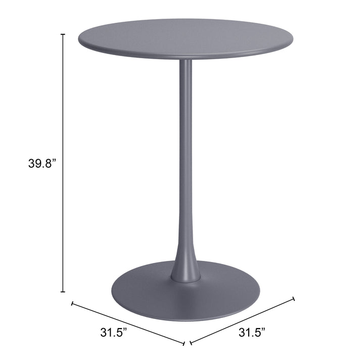 The Soleil Bar Table Gray  Era and Style Inspired Home Decor 1