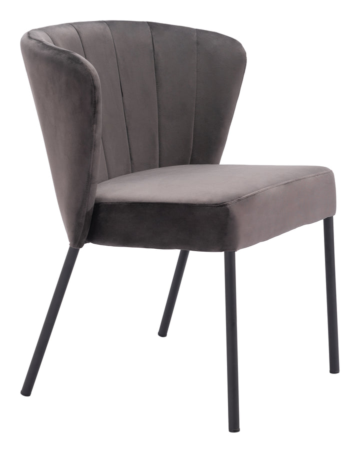 The Aimee Dining Chair (Set of 2) Gray  Era and Style Inspired Home Decor 1