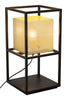 The Yves Table Lamp Gold & Black