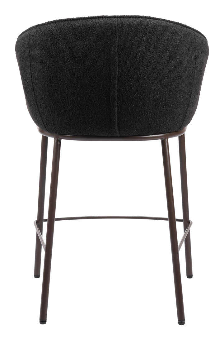 The Essen Counter Stool Black & Bronze  Era and Style Inspired Home Decor 1