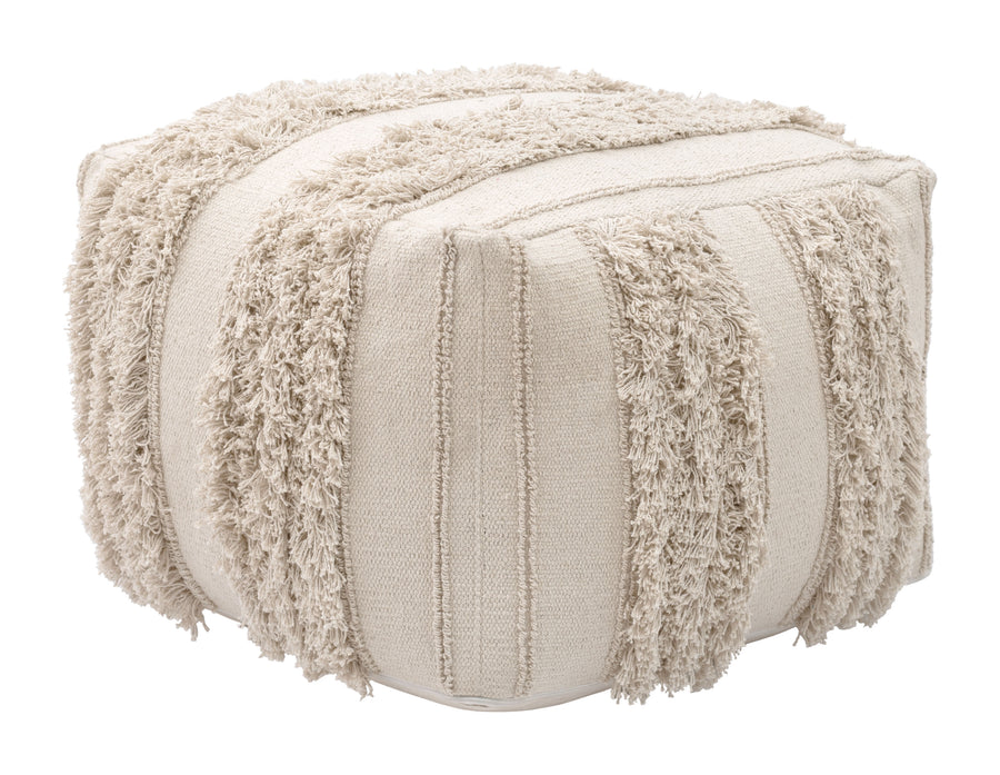 The Peru Ottoman Beige  Era and Style Inspired Home Decor 1