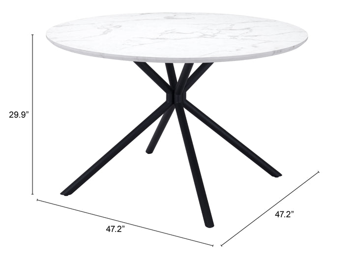 The Amiens Dining Table White  Era and Style Inspired Home Decor 1