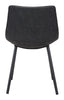 The Daniel Dining Chair (Set of 2) Vintage Black  Era and Style Inspired Home Decor 1