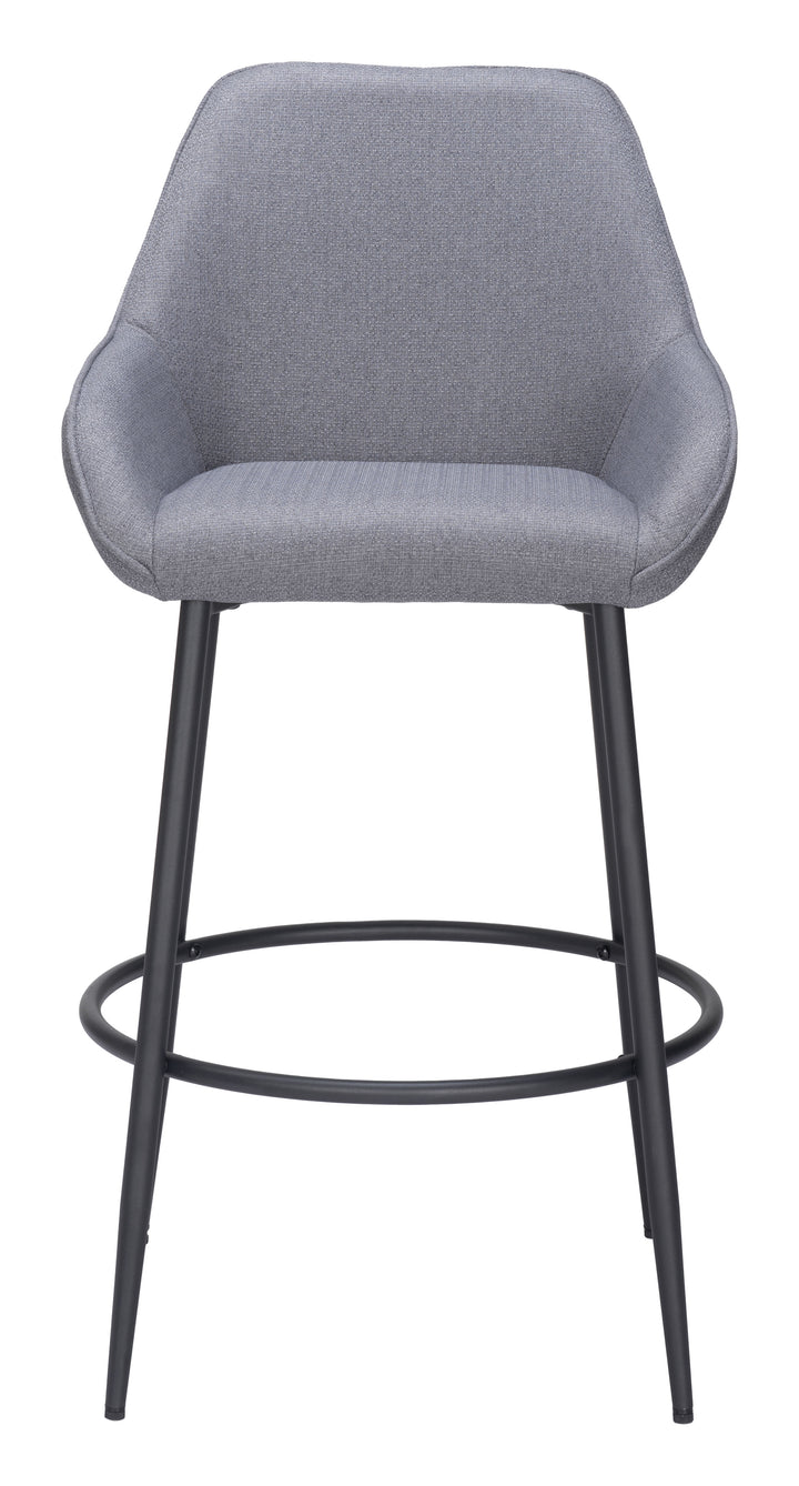 The Vila Barstool (Set of 2) Gray  Era and Style Inspired Home Decor 1