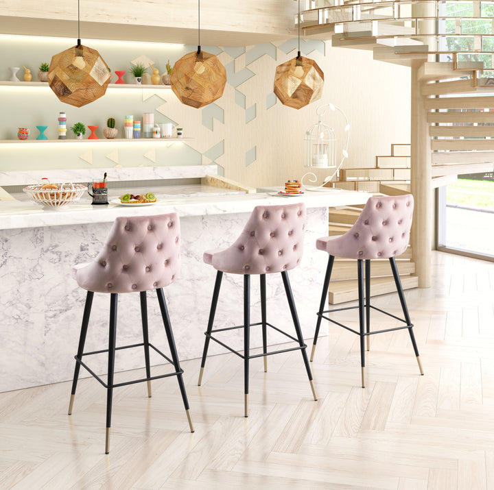 The Piccolo Barstool Pink  Era and Style Inspired Home Decor 1