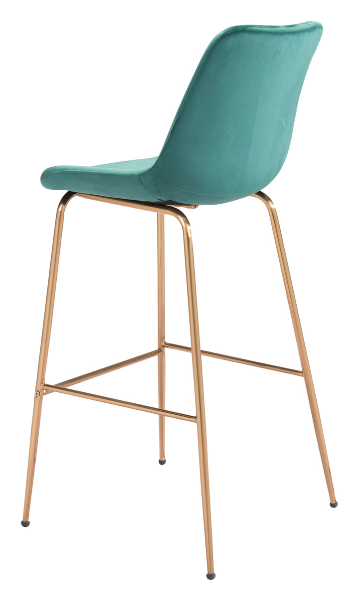 The Tony Barstool Green & Gold  Era and Style Inspired Home Decor 1