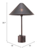 The Cardo Table Lamp Bronze  Era and Style Inspired Home Decor 1