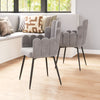 The Noosa Dining Chair (Set of 2) Gray  Era and Style Inspired Home Decor 1