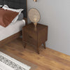 The Alexandra Brown Night Stand With 2 Drawers Era and Style Inspired Home Décor 4