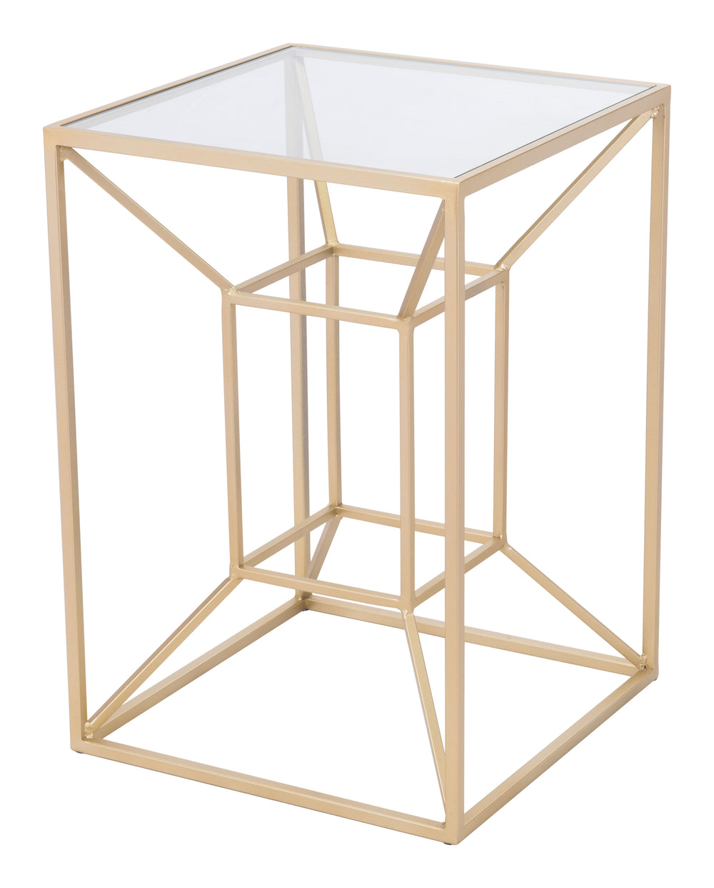 The Canyon Side Table Gold  Era and Style Inspired Home Decor 1