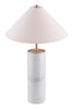 The Ciara Table Lamp Beige & White  Era and Style Inspired Home Decor 1