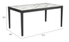 The Tokai Dining Table White  Era and Style Inspired Home Decor 1