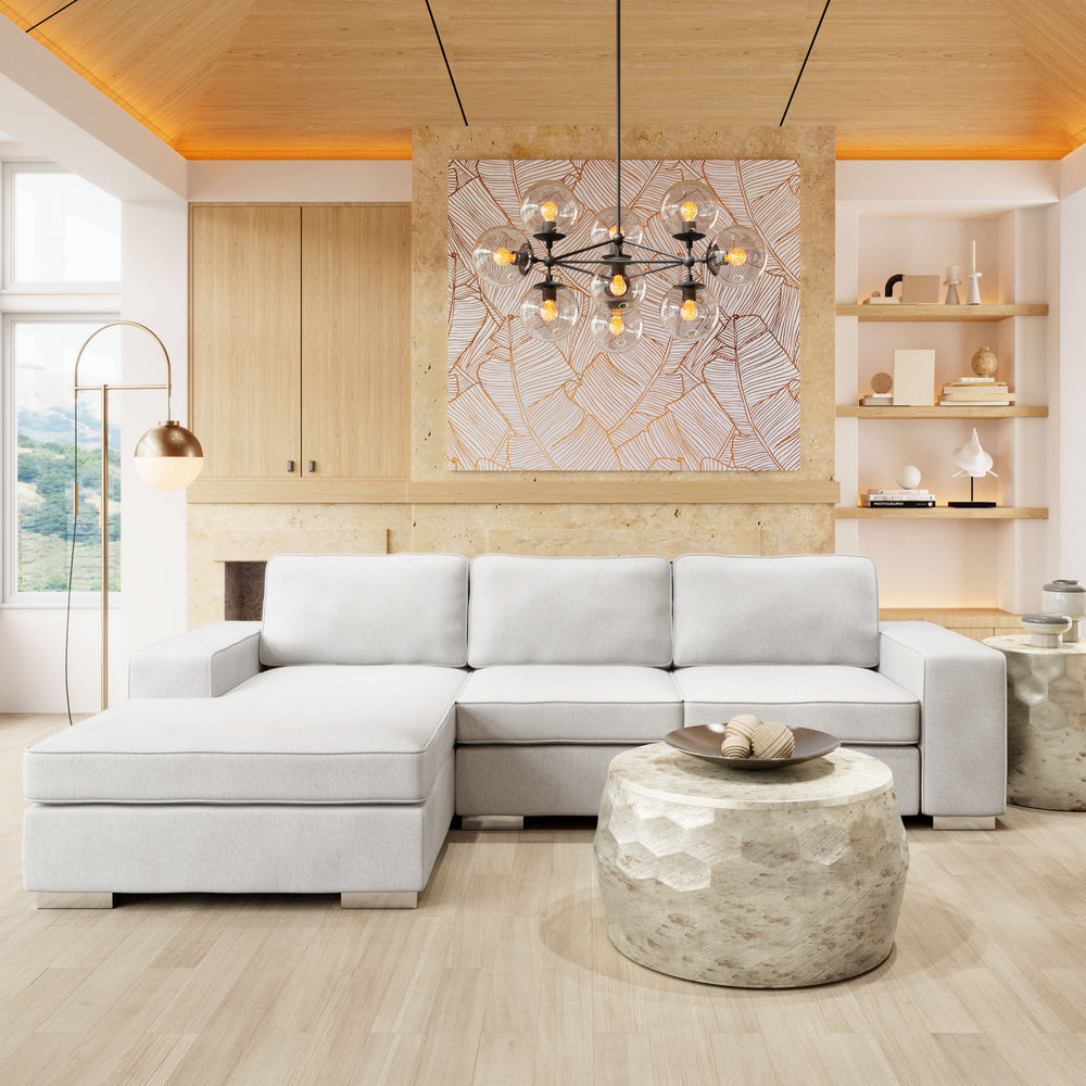 The Brickell Sectional White  Era and Style Inspired Home Decor 1