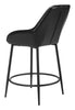 The Vila Counter Stool (Set of 2) Black  Era and Style Inspired Home Decor 1