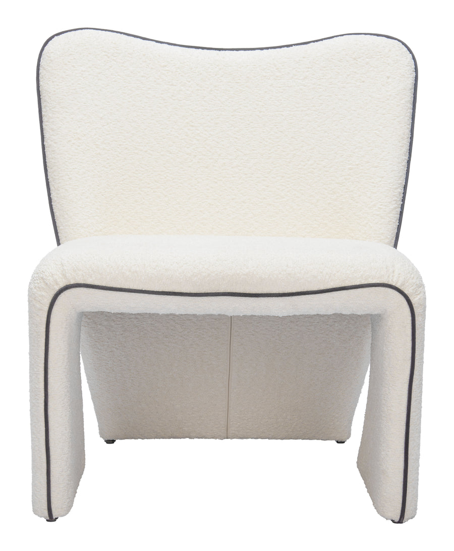 The Novo Accent Chair Ivory  Era and Style Inspired Home Decor 1