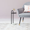 The Christian Side Table Black & White  Era and Style Inspired Home Decor 1