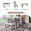 6-Piece Solid Wood Dining Room Set