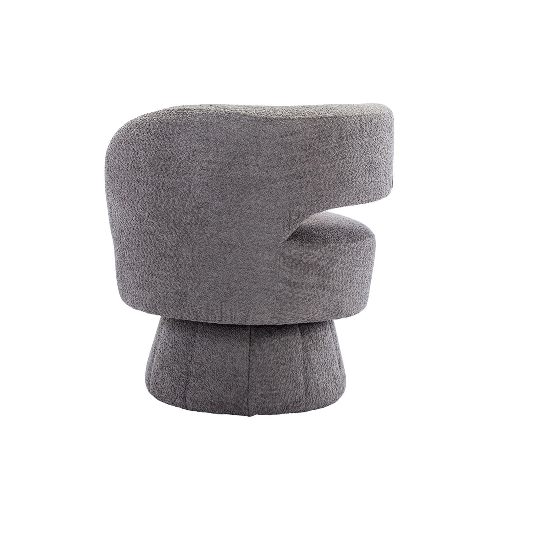 360 Degree Swivel Cuddle Barrel Accent Chair