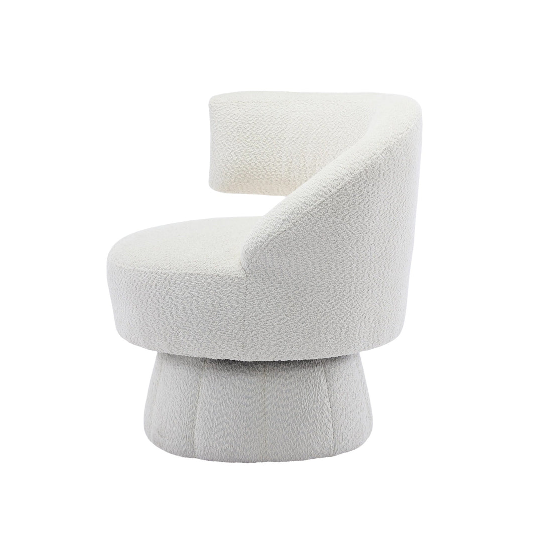 360 Degree Swivel Cuddle Barrel Accent Chair