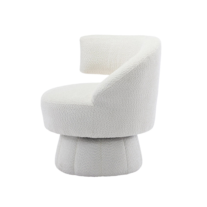 360 Degree Swivel Cuddle Barrel Accent Chair