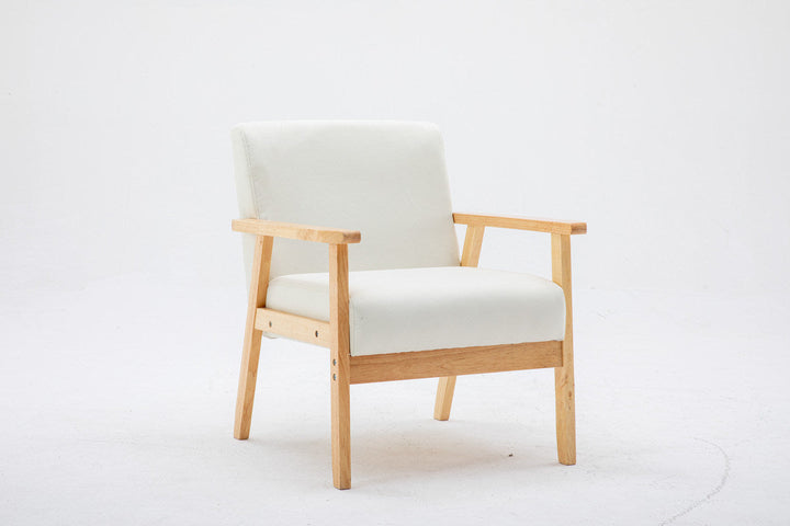 Bahamas Beige Linen Fabric Chair