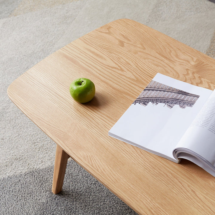 Minimalist Solid Wood Coffee Table