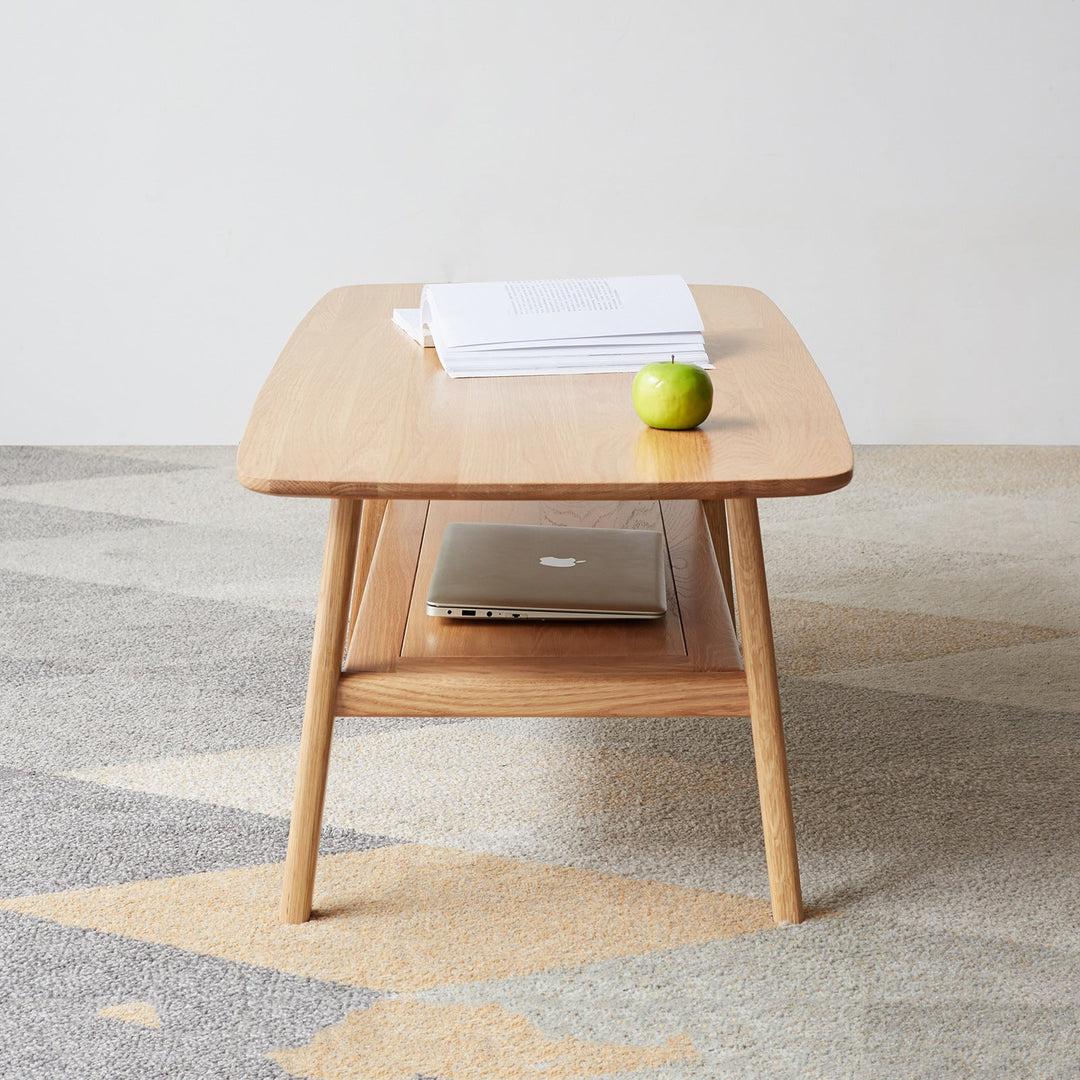 Minimalist Solid Wood Coffee Table