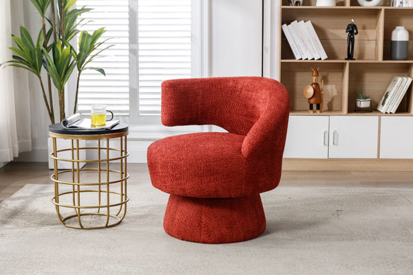 360 Degree Swivel Cuddle Barrel Accent Chair