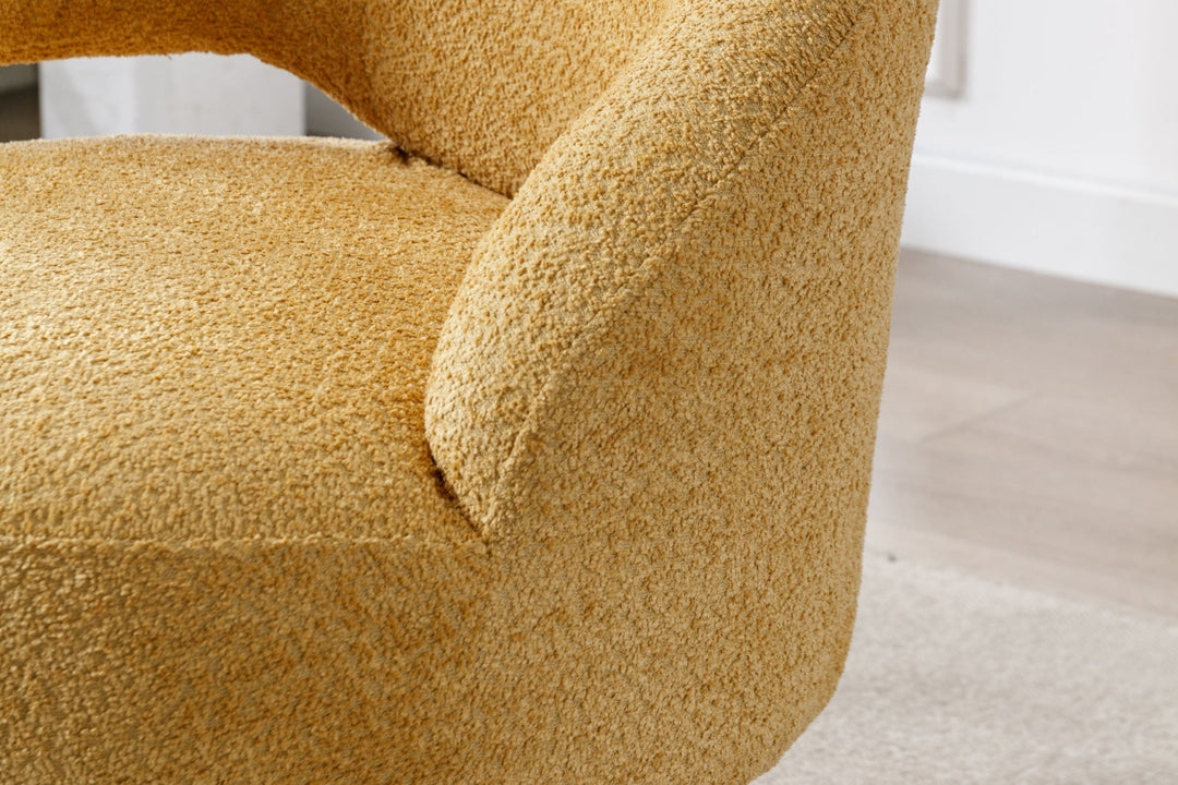 360 Degree Swivel Cuddle Barrel Accent Chair