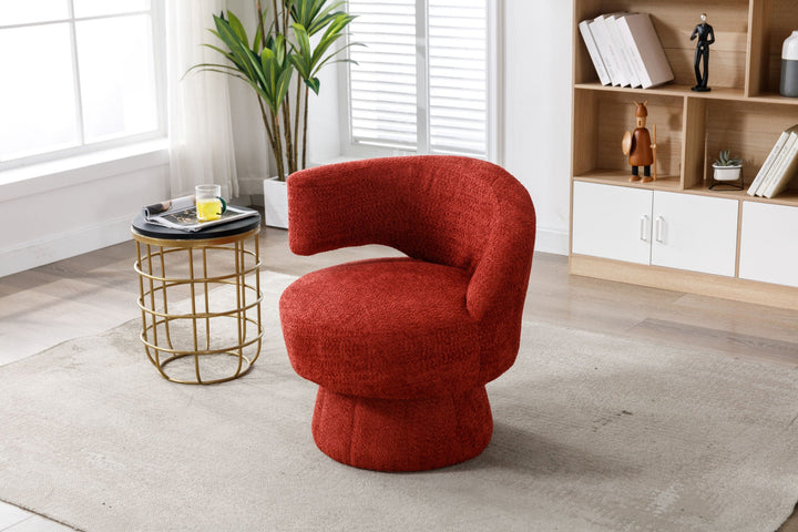 360 Degree Swivel Cuddle Barrel Accent Chair