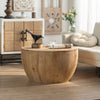 Vintage Style Bucket-Shaped Coffee Table