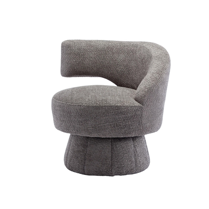 360 Degree Swivel Cuddle Barrel Accent Chair