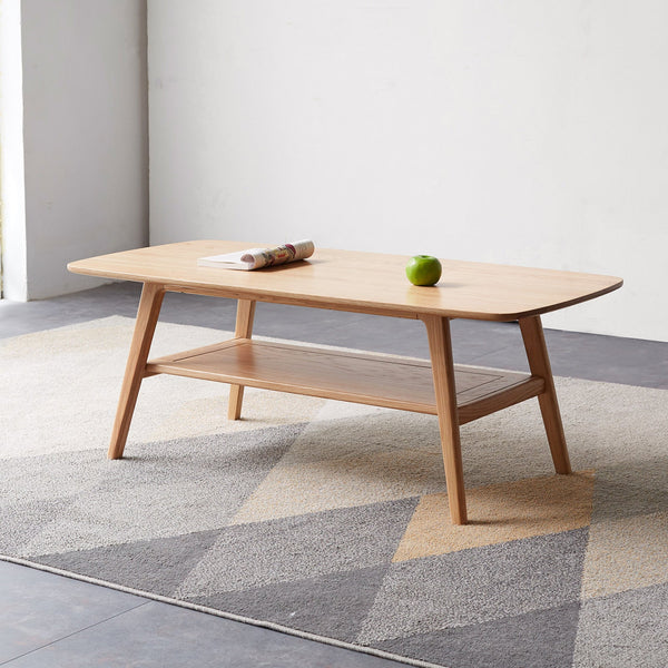 Minimalist Solid Wood Coffee Table