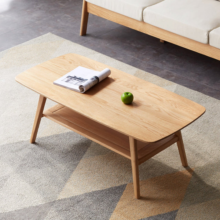 Minimalist Solid Wood Coffee Table