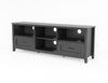 Modern Black TV Stand for Living Room and Bedroom