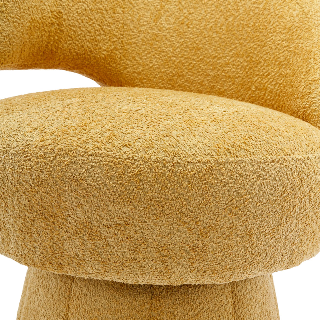 360 Degree Swivel Cuddle Barrel Accent Chair