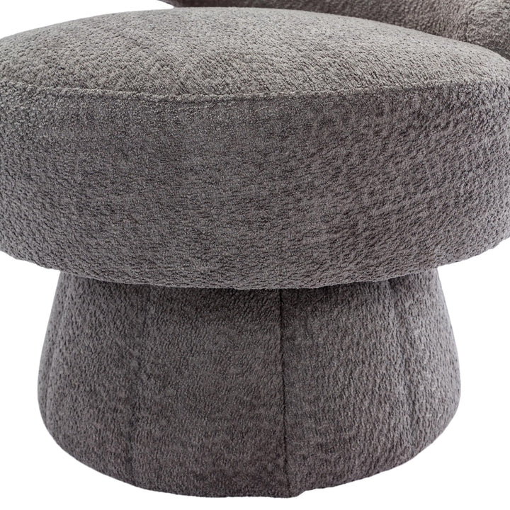 360 Degree Swivel Cuddle Barrel Accent Chair