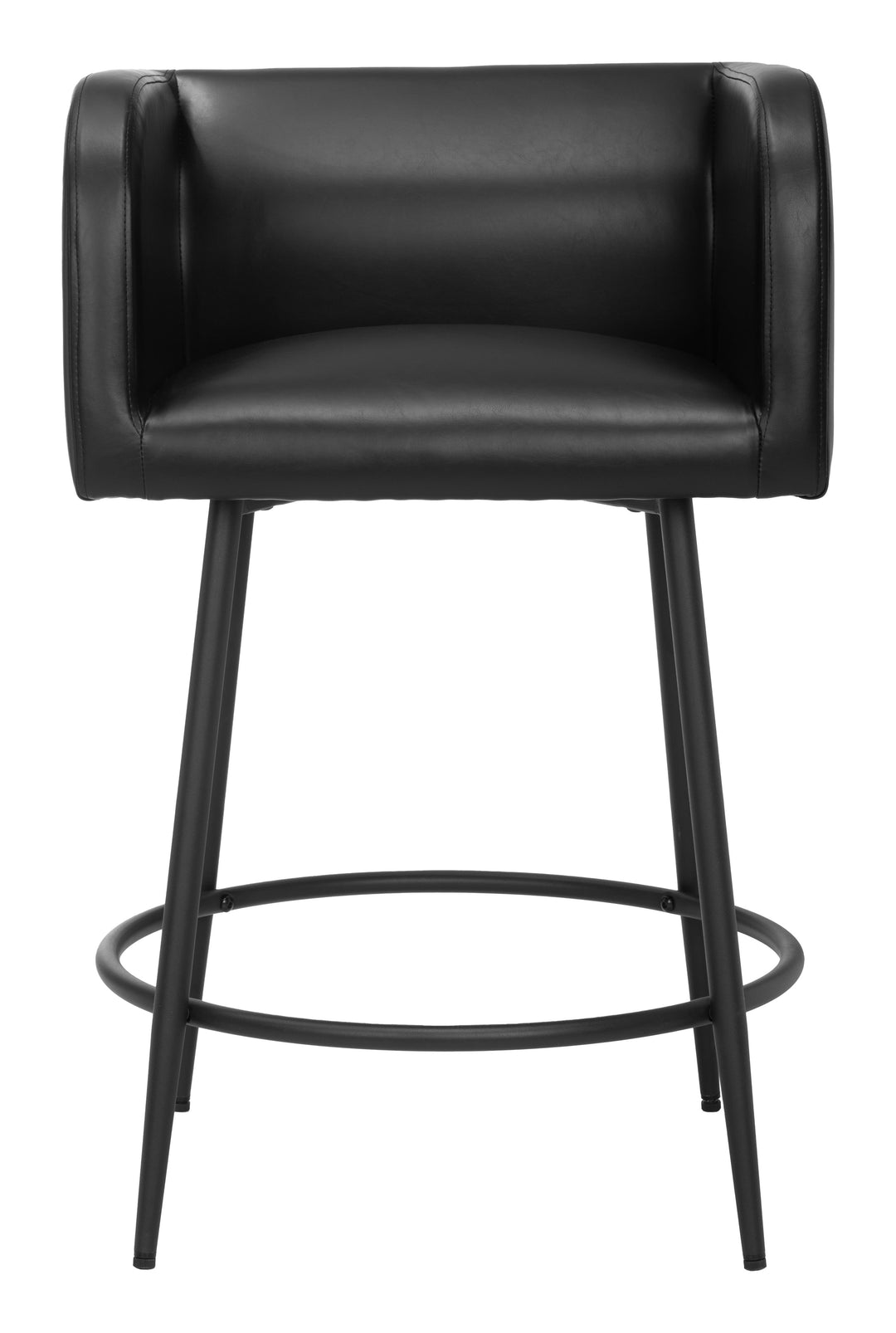 The Horbat Counter Stool (Set of 2) Black  Era and Style Inspired Home Decor 1