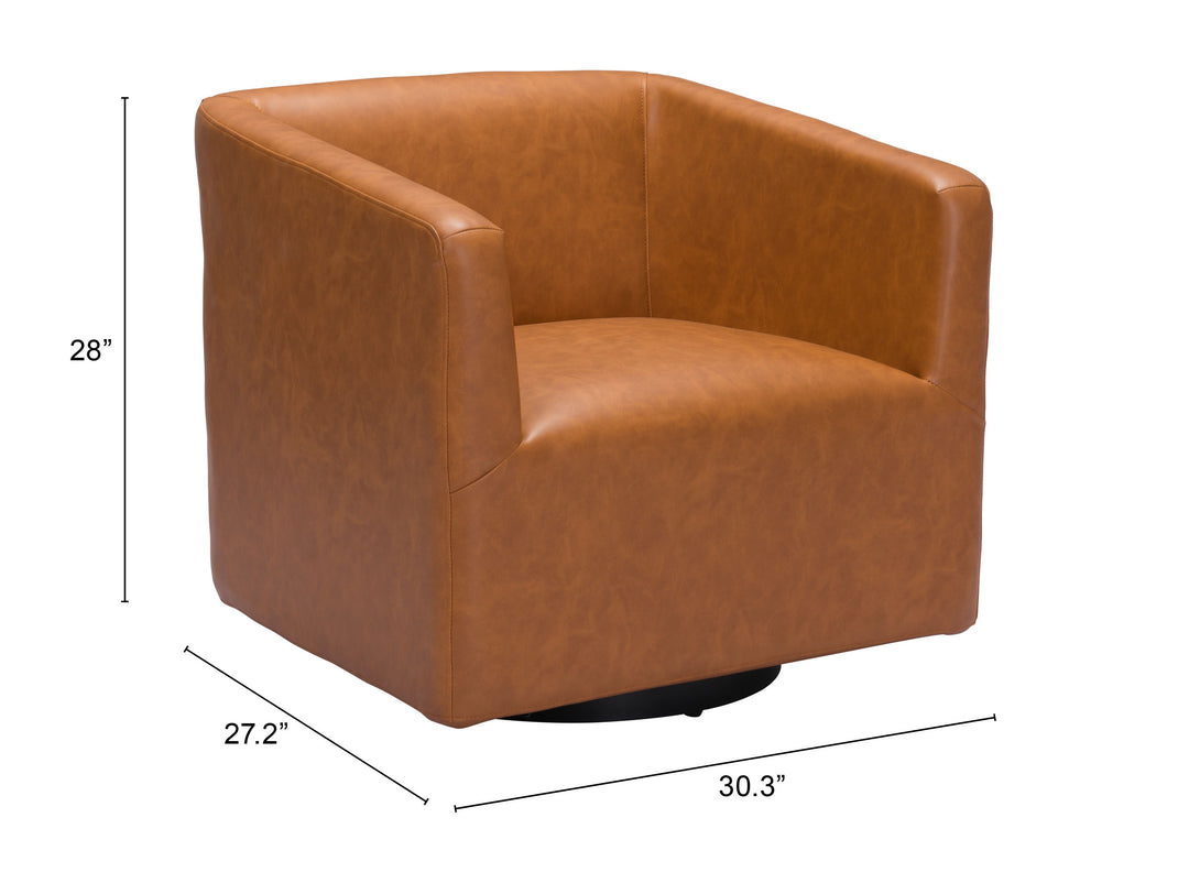 The Brooks Accent Chair Brown  Era and Style Inspired Home Decor 1